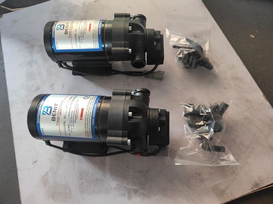 Bomba de agua de 24 V 2.3GPM 8.7E/min 4891252 4700383697 Piés de repuesto para rodillos de carretera Bomba compactadora 1.4GPM-5.3LMIN