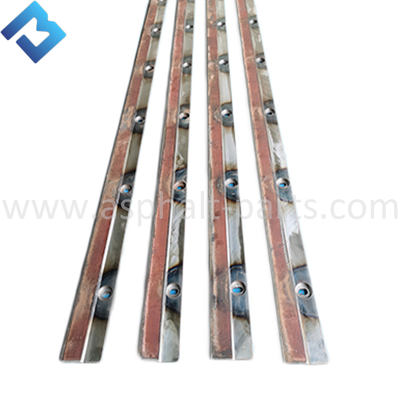 desgaste del desgaste de la tira de las piezas S1880-3L AB600-3 2211961 del desgaste de la pavimentadora del asfalto - barra de acero resistente