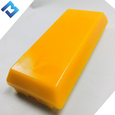 Cojines polivinílicos amarillos de la pista para la fresadora W1000F W1300F W100F 2411111 de