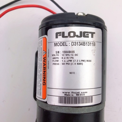 Marca de la bomba de agua del recambio de la máquina del rodillo de camino 12V 13.2LPM/3.5GPM FLOJET