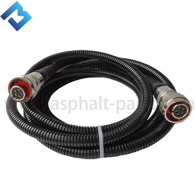 La base 5 5pin de Volvo Abg Asphalt Paver Spare Parts los 6M PUEDE cable del conector 54390646