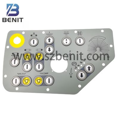 producto caliente piezas de pavimentador de asfalto consola principal botón panel de película adesivo de la antigua generación con pegatinas