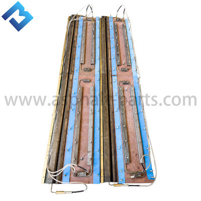 Rodas de calefacción de placas de vidrio de alta calidad para pavimentadores de asfalto VDT-V783 RM80617244 RM80617251