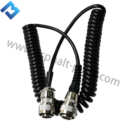 2143056 Fuente de alimentación Cables en espiral 0.5M alambre en espiral 10 pines -10 agujeros W195 W200 Controlador de profundidad de pantalla única