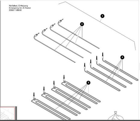 El número de pieza del asfalto V6000 es 615300201.