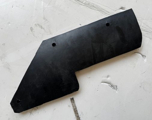 812227289 Baffle de caucho para piezas de pavimentos de asfalto