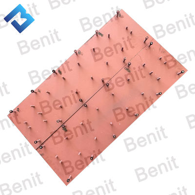 Placa de tornillo motor principal izquierda / derecha 115080018 115080031 Para SUM7200 Placa de planchado de la parte del pavimento de asfalto