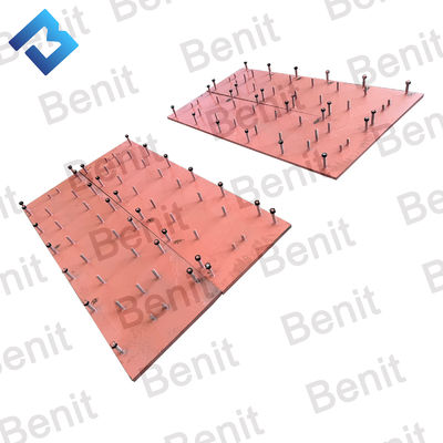 Placa de tornillo motor principal izquierda / derecha 115080018 115080031 Para SUM7200 Placa de planchado de la parte del pavimento de asfalto