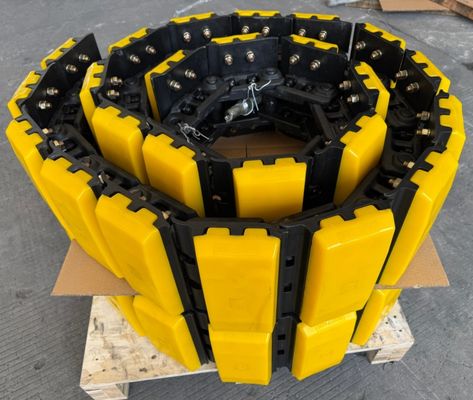 EPS PLUS Poly Track Chain Assembly 2063505 Pads de separación de las vías para la fresadora de carreteras W195 W200