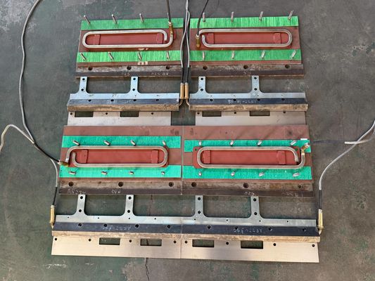 Rodas de calefacción AB220-3TV Kit de placas de tornillo 2342131 para piezas de repuesto de pavimentadores de asfalto