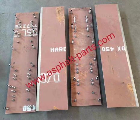 AB500TV Kit básico de trituradora 2009421 Kit de placa de triturador Placa de hierro para pavimentador de asfalto