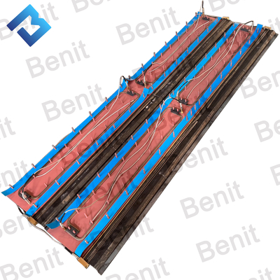 VDT-V88 Calentamiento eléctrico Kit de placas de malla de doble manipulador RM80873870 Placa de hierro para piezas de repuesto de pavimentadores de asfalto