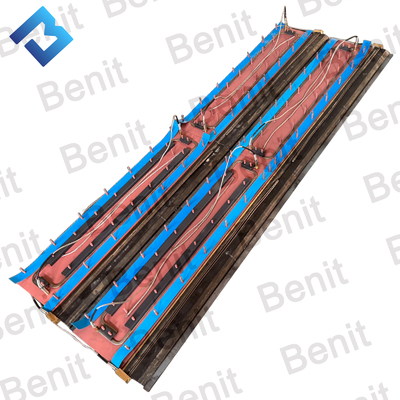 VDT-V88 Kit de placa de regla dual de calentamiento eléctrico RM80634322 Kit de placa de regla RM80873870 Placa de hierro para piezas de repuesto de pavimentadora de asfalto
