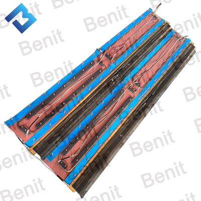 VDT-V88 Kit de placa de regla dual de calentamiento eléctrico RM80634322 Kit de placa de regla RM80873870 Placa de hierro para piezas de repuesto de pavimentadora de asfalto