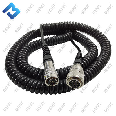 Cable de alimentación en espiral del host del controlador digital de alta calidad 04-02-02561 para pavimentadora de asfalto