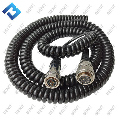 Cable de alimentación en espiral del host del controlador digital de alta calidad 04-02-02561 para pavimentadora de asfalto