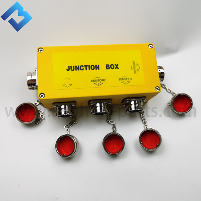 Amarillo de la caja de conexiones de S1600/S1800/S1900 Asphalt Paver Electric Leveling System