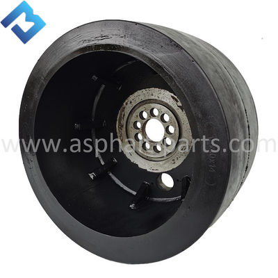 Negro de Benit BF300P Front Rubber Solid Tyre Wheels para Bomag