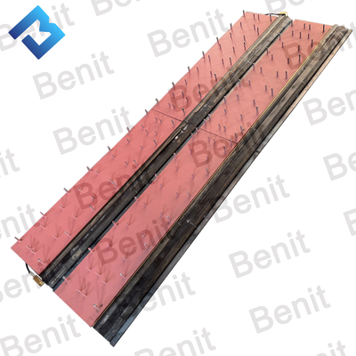 Kit de parrillado VDT-V88 Calentamiento eléctrico doble manipulador RM80634322 Kit de placa de parrillado RM80873870 Placa de hierro para piezas de repuesto de pavimentador de asfalto