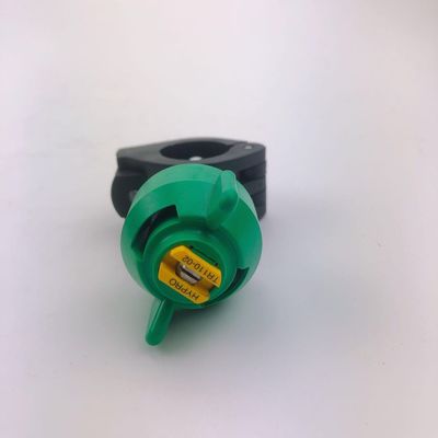 OEM ODM CC522 Boquilla de pulverización de plástico de tamaño pequeño Verde Negro para rodillos de carretera