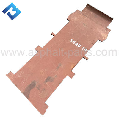 Placas delanteras y traseras S1880L-3L 2377338/2377343 para pavimentadores de asfalto