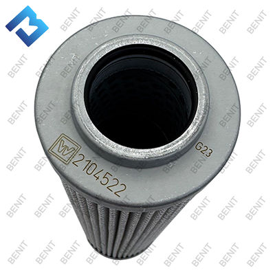 Elemento filtrante de aceite hidráulico de alta calidad 2104522 para fresadora W2000 W210