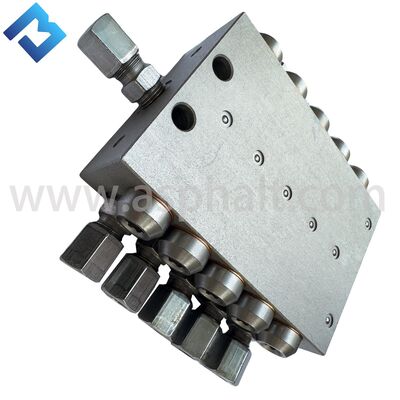 Válvula de distribución de grasa Válvula de grasa 14199640 Válvula divisora de grasa 80629645 Distribuidor progresivo para la máquina de pavimentación ABG/VGL