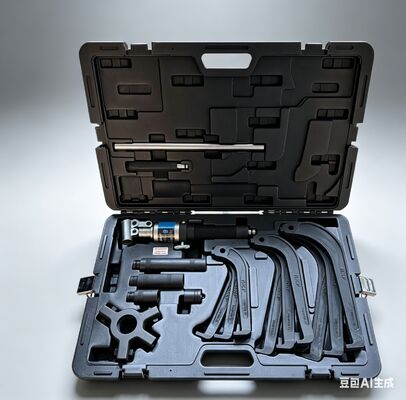 Kit de herramientas de reparación profesional SKF TMHP10E. Extractor de garras hidráulico para máquina de construcción de asfalto
