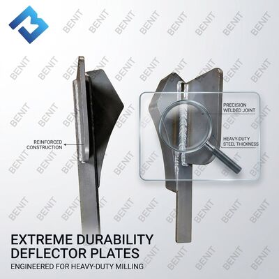 2106007 Milling Drum Deflector W195 W205 Cold Milling Machine Spare Parts Steel Plate