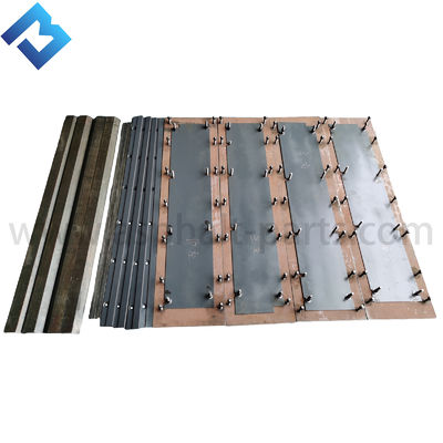 Placa Kit Material NM400 H450400 de la perorata de Asphalt Paver Parts AB500-3TV 2310096