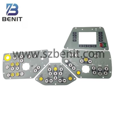 VGL Plus Panel de control de pegamento pegatina de la consola principal del botón del panel de película para las partes del asfalto paver