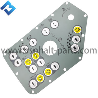 VGL Plus Panel de control de pegamento pegatina de la consola principal del botón del panel de película para las partes del asfalto paver