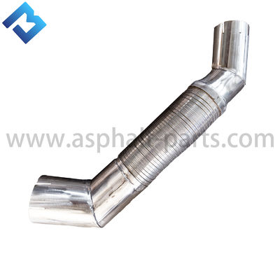 2303484 Asfalto paver sistema de motor de las cuerdas para S1600-3L longitud del escape de alta calidad de la construcción de carreteras