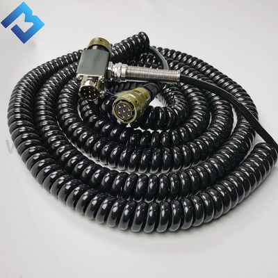 2725497 Cable de datos en espiral de 7 pines para pavimentadoras de asfalto