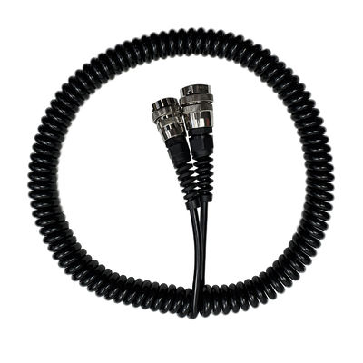 2028733 Cable de datos / Cable espiral de 5 pines - 8 agujeros Sistema eléctrico de pavimentador de asfalto para la construcción de carreteras