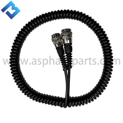 2028733 Cable de datos / Cable espiral de 5 pines - 8 agujeros Sistema eléctrico de pavimentador de asfalto para la construcción de carreteras
