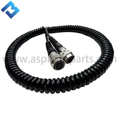 2028733 Cable de datos / Cable espiral de 5 pines - 8 agujeros Sistema eléctrico de pavimentador de asfalto para la construcción de carreteras