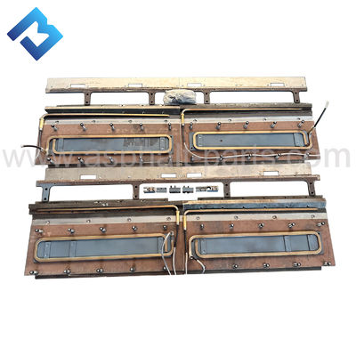 AB340-3TV Conjunto de chapa de vidrio 2318821 Estufas para pavimentador de asfalto