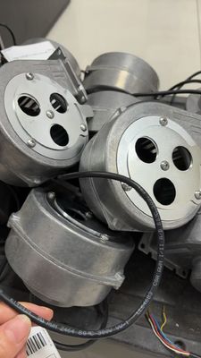 Turbina soplante para quemador de extendedora de asfalto  de 24V CC para piezas de maquinaria de construcción de carreteras