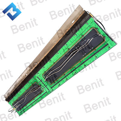 Kit de placas de tornillo sección intermedia Asfalto pavimentador piezas de repuesto Sistema de tornillo
