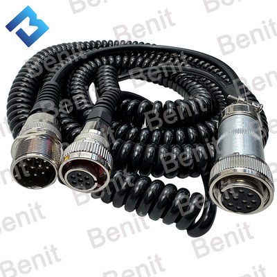 Modelo de máquina BENIT Cable hélice con tres juntas para controlador digital pavimentador de asfalto VOE 80863376