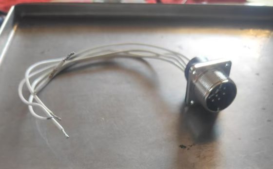 -TITAN- paver Data distribution box Connector RM54426689 Socket 10 pins Plug For  7820/6820 PAVER remote control