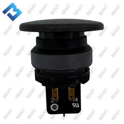 2112465 Botón de interruptor en forma de hongo-24V para piezas de repuesto de fresadoras W195/W200/W205