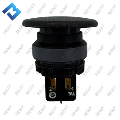 2112465 Botón de interruptor en forma de hongo-24V para piezas de repuesto de fresadoras W195/W200/W205