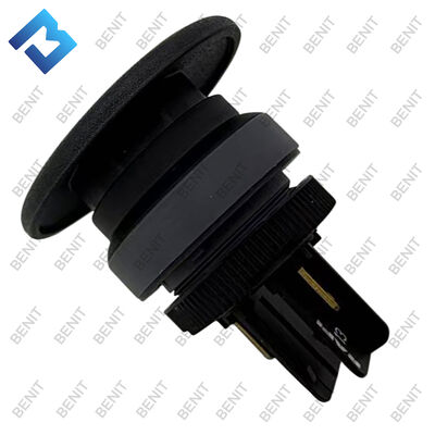 2112465 Botón de interruptor en forma de hongo-24V para piezas de repuesto de fresadoras W195/W200/W205