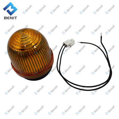 Controlador de pavimentadora S1900/S2100-3 2147885 Amarillo 12/24V Luz con cubierta