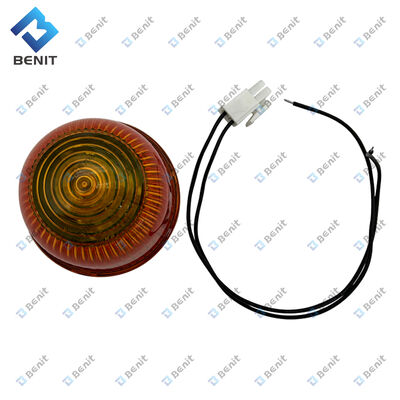 Controlador de pavimentadora S1900/S2100-3 2147885 Amarillo 12/24V Luz con cubierta
