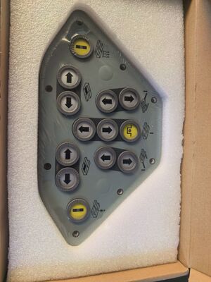 Controlador de panel de repuestos para pavimentadora de asfalto 2134254 Panel de control con joystick para pavimentadora VGL S1800/S1900/S1600