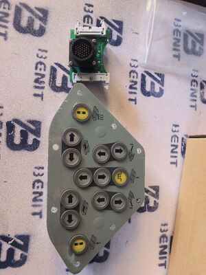 Controlador de panel de repuestos para pavimentadora de asfalto 2134254 Panel de control con joystick para pavimentadora VGL S1800/S1900/S1600