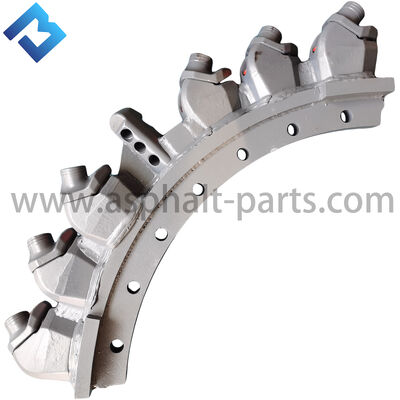 WR2500S tambor de fresado segmento 188119 188120 tambor de fresado segmentado para la máquina de fresado de carretera planificador en frío